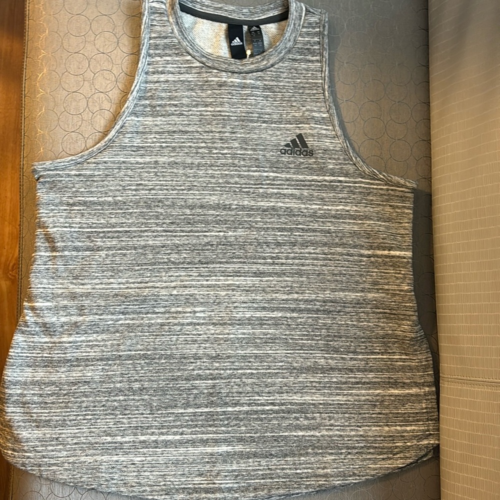 NEW with tags Adidas Tank gray